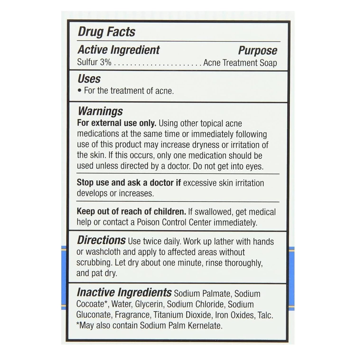 Thylox Medicated Soap Grandpa Soap Company 3.25 Oz. Bar