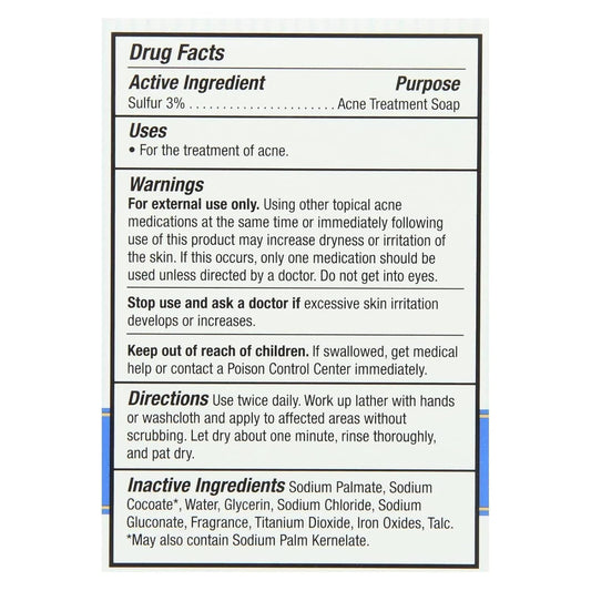 Thylox Medicated Soap Grandpa Soap Company 3.25 Oz. Bar
