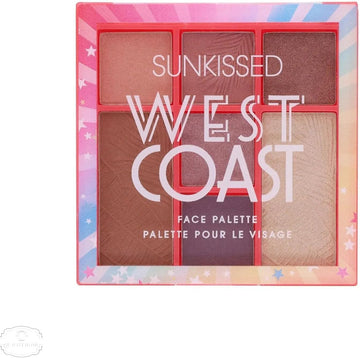 La Lights 12 Color Eyeshadow Palette, Sunkissed Tones, Luxurious Powder Formula