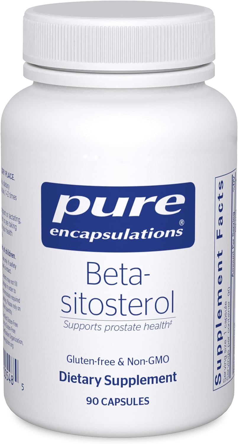 Pure Encapsulations Beta-Sitosterol | Supplement For Urinary Flow And Health* | 90 Capsules