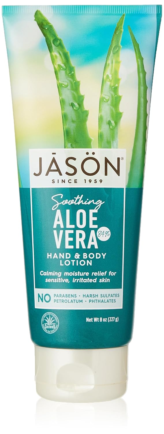 Jason Soothing Aloe Vera 84% Hand & Body Lotion 8 oz