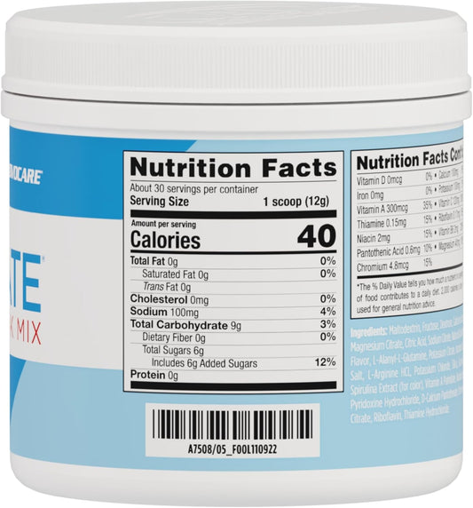 Advocare Rehydrate Electrolyte Drink Mix - Hydration & Recovery Drink With Sodium, Potassium & More - Fruit Punch, 12.7 Oz