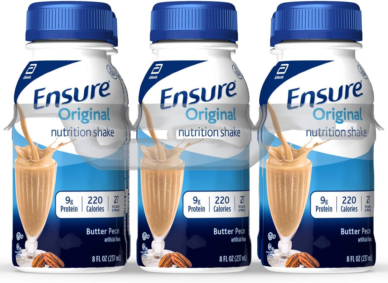 Ensure Original Nutrition Shake, Butter Pecan, 8 Fl Oz (Pack Of 6)