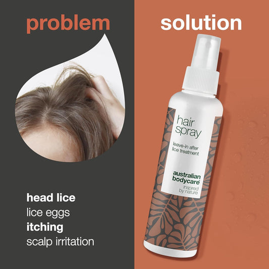 Australian Bodycare Hair Spray 150Ml - A Spray Following Treatment For Lice | Simply Spray Your Hair Every Morning As Part Of Your Normal Hair Care Routine