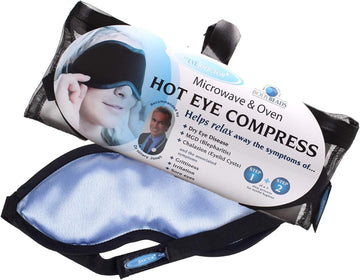 The Eye Doctor Plus Treatment Pack + 20 Eyelid Wipes – Hot Eye Compress Heat Bag For Dry Eye, Blepharitis And Mgd, Safe To Heat In A Microwave And Oven