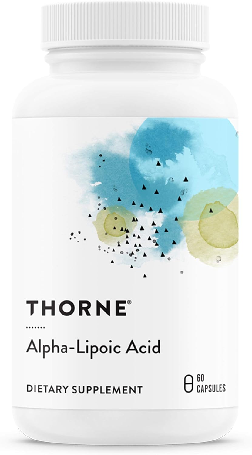 Thorne Alpha-Lipoic Acid - 300 Mg - Supplement Liver Detox, Antioxidant Support, Nerve Health And Mental Sharpness - 60 Capsules
