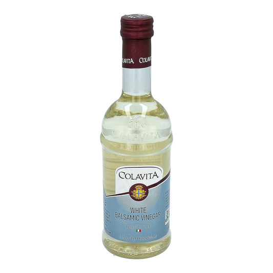 Colavita White Balsamic Vinegar, 17 Fl Oz (Pack of 6)