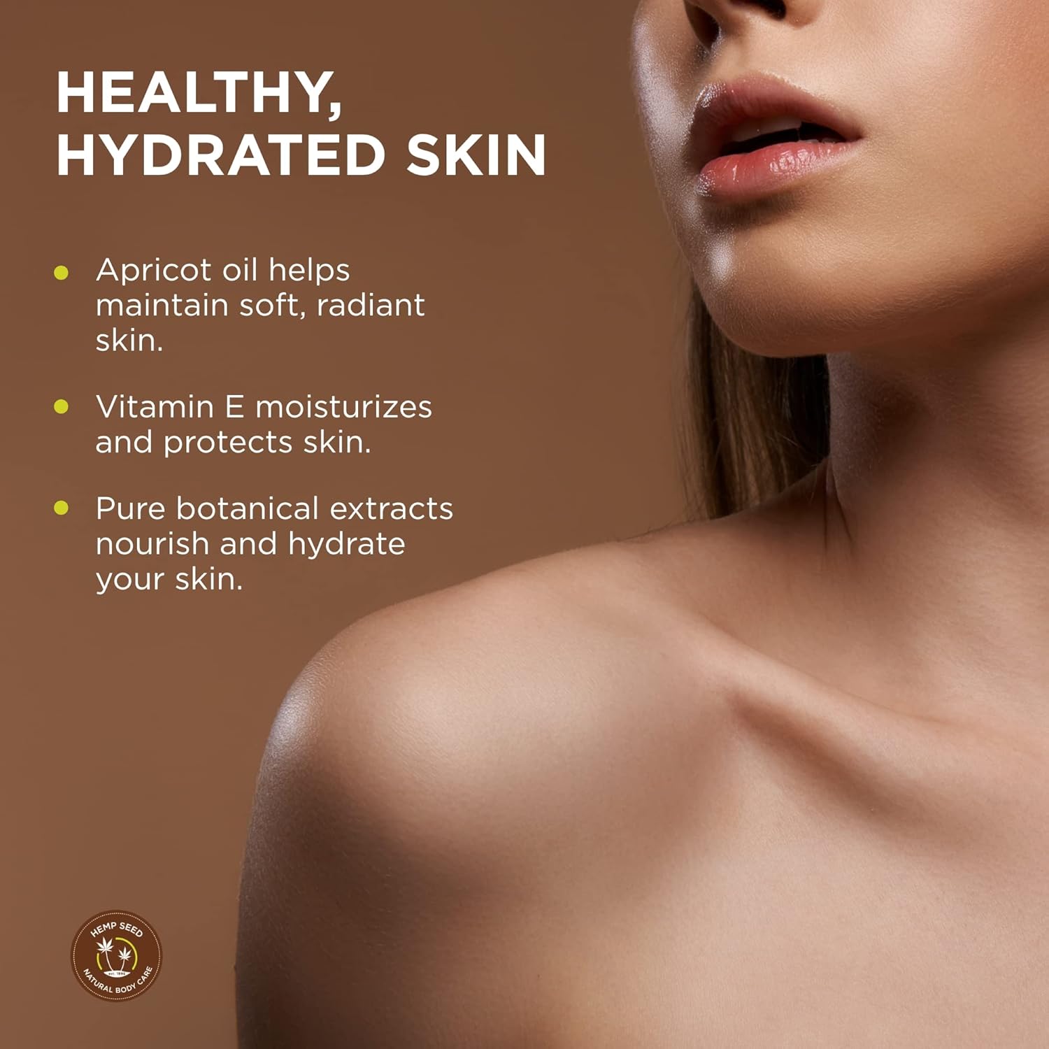 Hemp Seed Massage & Body Oil, Unscented - 8 Fl. Oz. - Nourishing, Moisturizing Massage Oil - Hemp Seed, Apricot, Grapeseed & Sweet Almond Oil - Vegan & Cruelty Free : Beauty & Personal Care