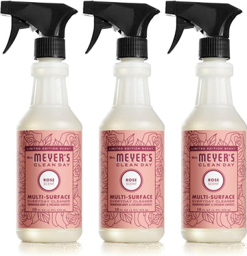 Mrs. Meyer'S Clean Day All-Purpose Cleaner Spray, Limited Edition Rose, 16 Fl. Oz - Pack Of 3