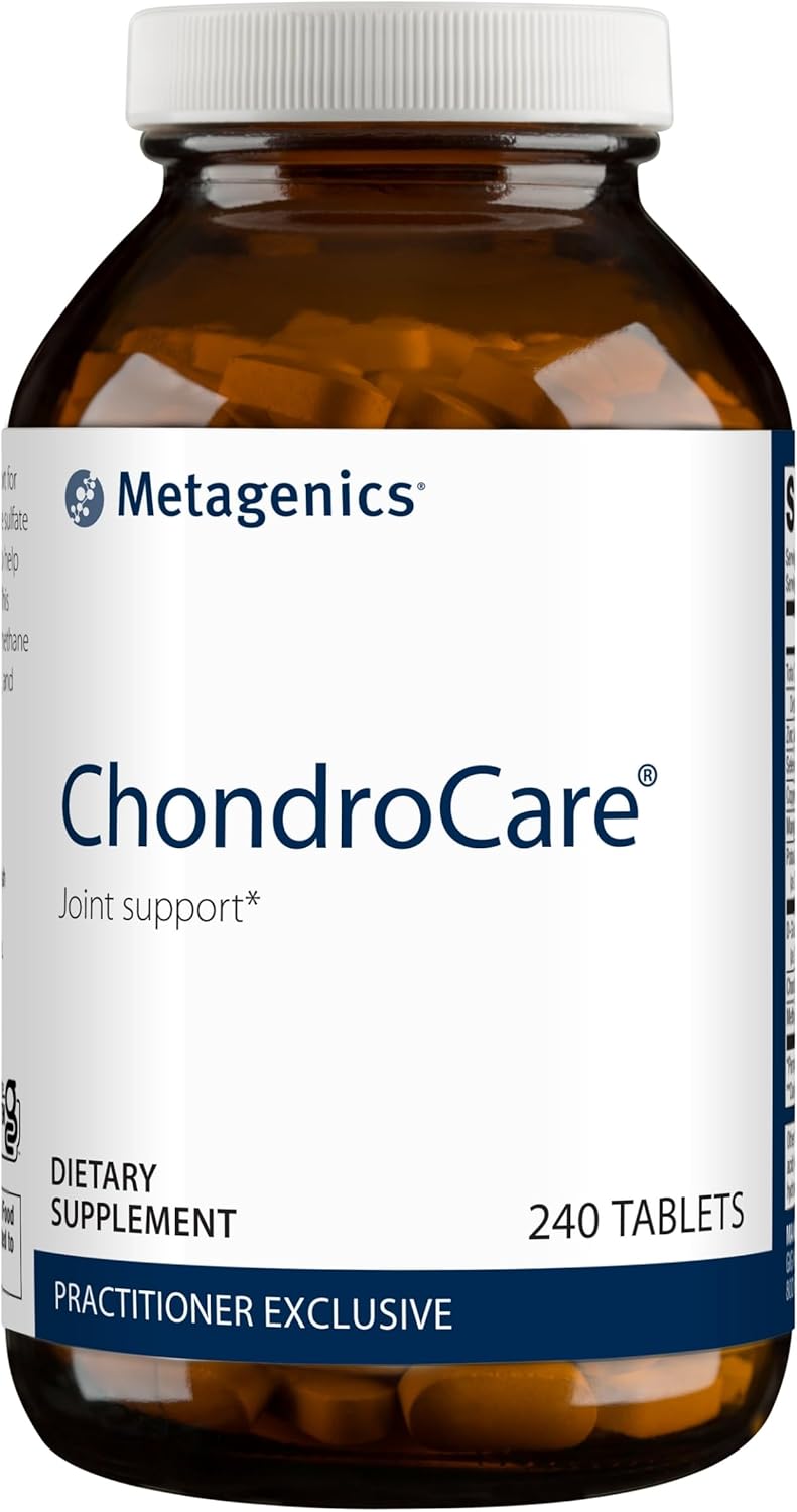 Metagenics Chondrocare - Joint Support* - Antioxidants Support* - With Glucosamine & Chondroitin Sulfate - Joint Health Supplement For Men & Women* - 240 Tablets