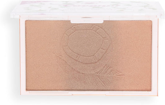 I Heart Revolution Makeup Blush, Pressed Powder Blusher, Highly Pigmented, Vegan & Cruelty-Free, Coconut Ombre, 15G