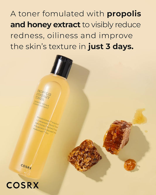 Cosrx Full Fit Propolis Synergy Toner, 280Ml / 9.46 Fl.Oz | Instant Moisture Boosting Toner, Propolis 72.6% Honey 10.7% Panthenol, Korean Skin Care