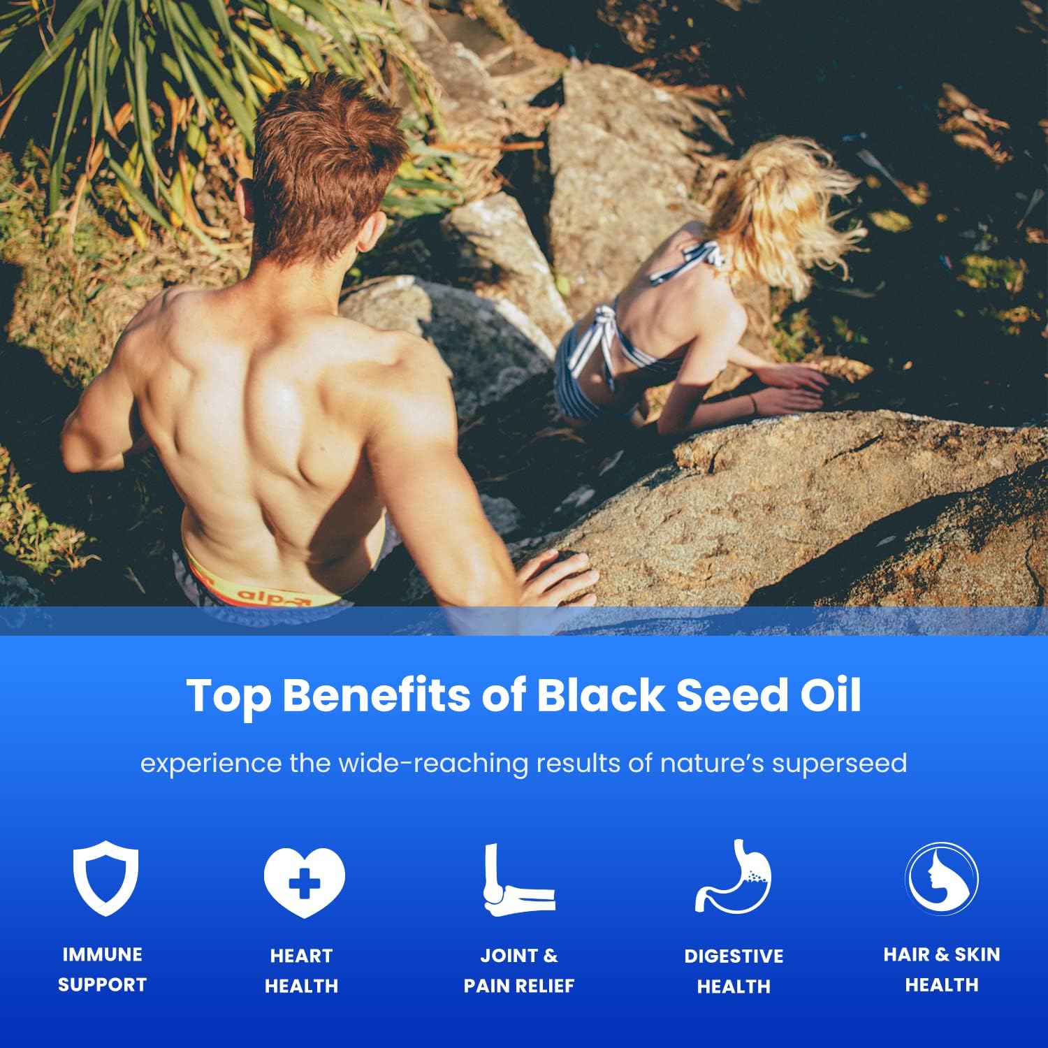 Organic Black Seed Oil Capsules | 120 Vegan Softgel Black Cumin Seed O