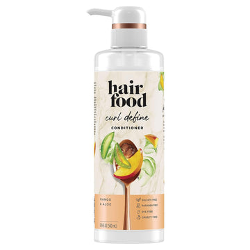 Hair Food Sulfate Free Conditioner for Curly Hair with Mango and Aloe, 17.9 Fl Oz