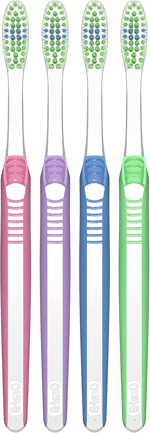 Oral-B Indicator Color Collection Toothbrushes, Soft, 4 Count