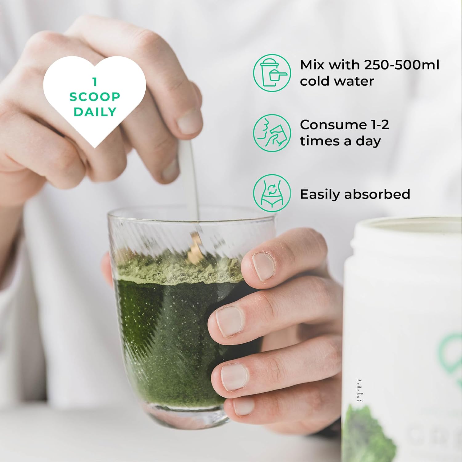 Organic Greens by LLS | 273g - 30 Servings | Unflavoured | Contains 6 Organic Greens - Kale, Spirulina, Spinach, Seagreens, Pea, Chlorella Plus Inulin and Lactospore® | Love Life Supplements : Amazon.co.uk: Health & Personal Care