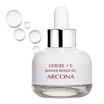 Arcona Cerise + C - Squalane + Vitamin C Rose Oil With Coconut And Cherry. Vitamin C Oil For Barrier Protection, Brighten, Moisturize, Firm, & Reveal Glowy Skin, .5 Oz, Made In The Usa