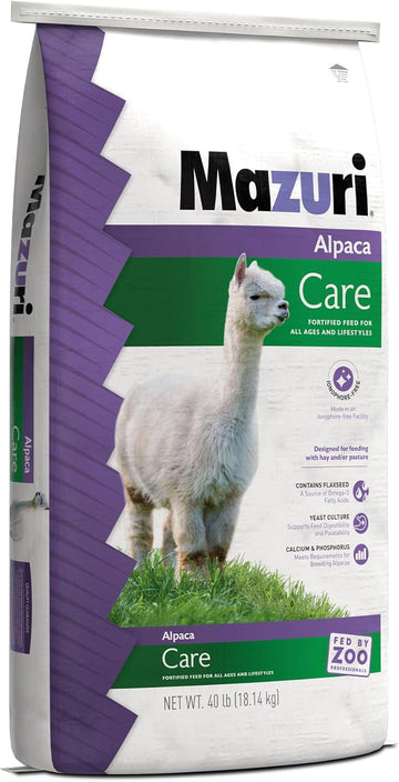 Mazuri | Alpaca Care Pellets | 40 Pound (40 Lb) Bag