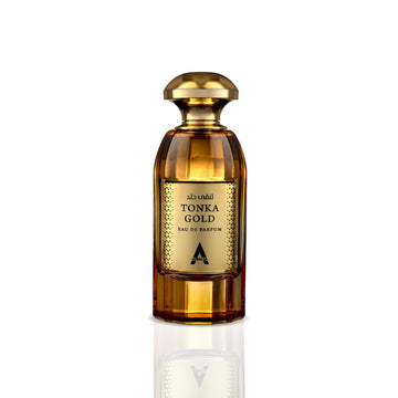 Tonka Gold Eau De Parfum Unisex 100Ml 3.4Oz - Luxurious And Long Lasting Fragrance With Top Notes Of Cognac, Cinnamon And Plum