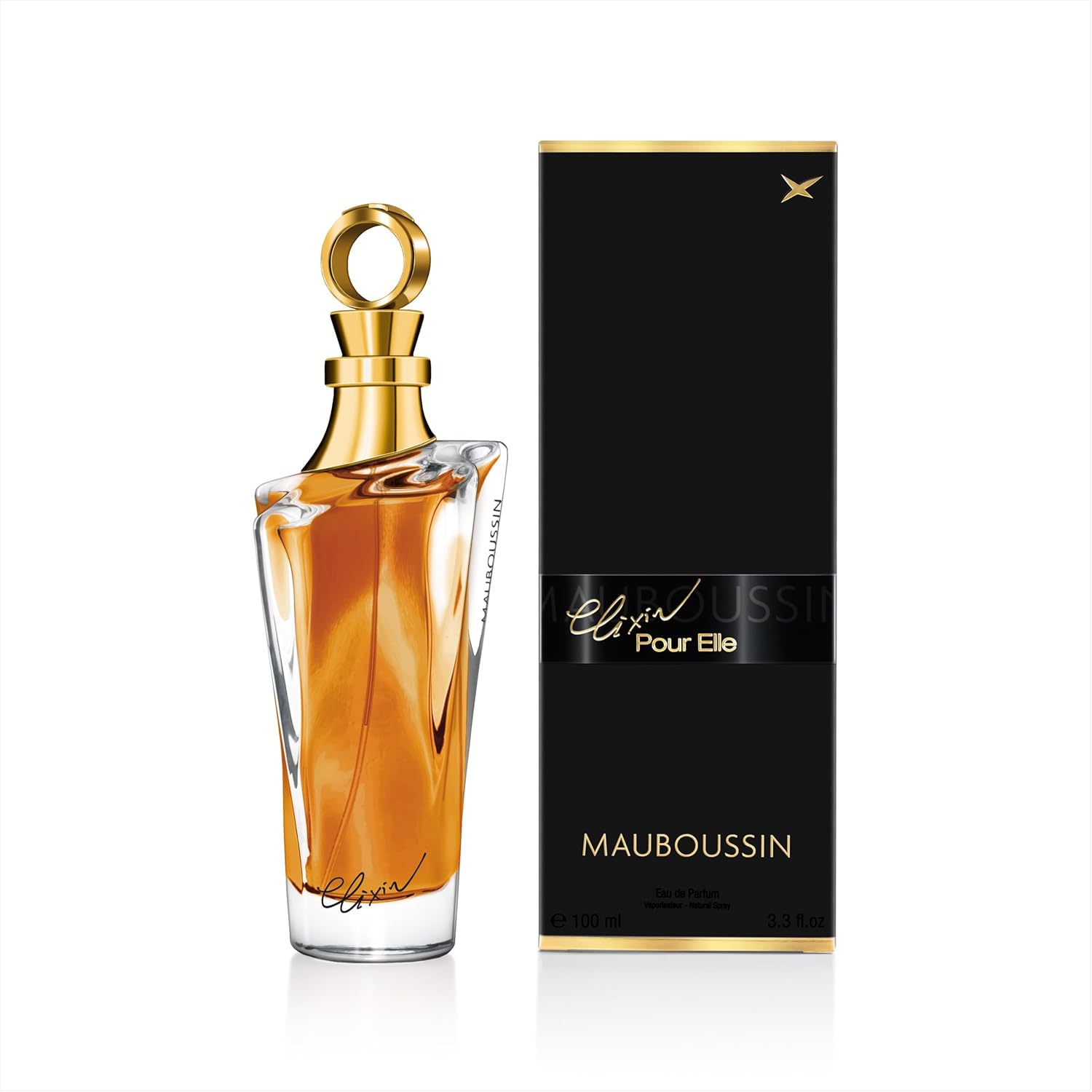 Mauboussin - Elixir Pour Elle 100Ml (3.3 Fl Oz) - Eau De Parfum For Women - Floral & Oriental Scents