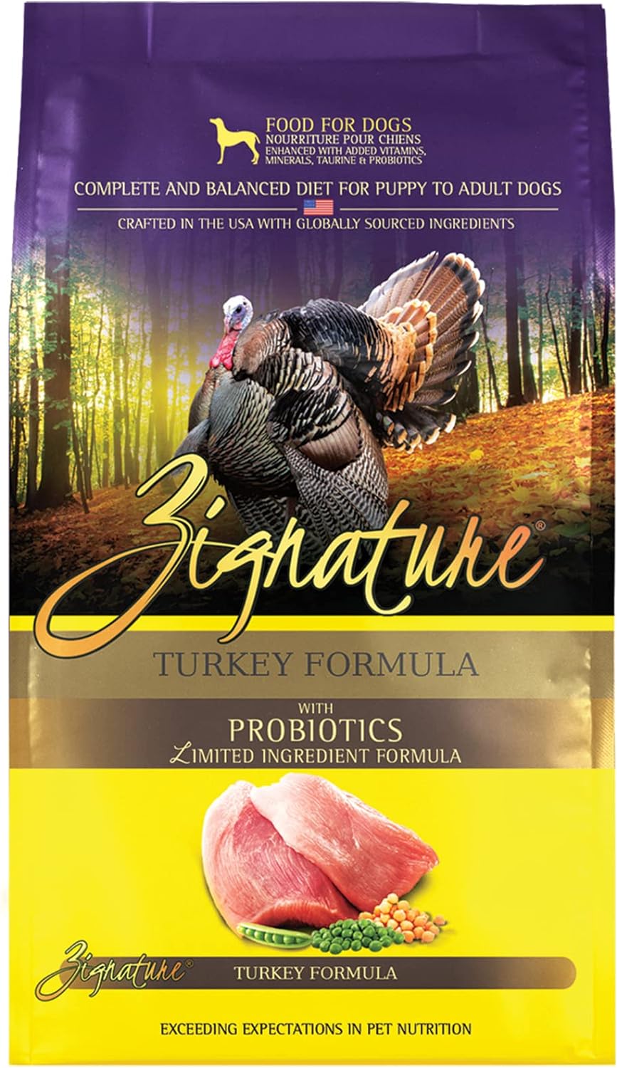Zignature Turkey Limited Ingredient Formula Dry Dog Food 4lb