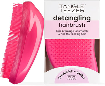 Tangle Teezer | The Original Detangling Hairbrush Wet & Dry Hair | For All Hair Types | Pink Fizz