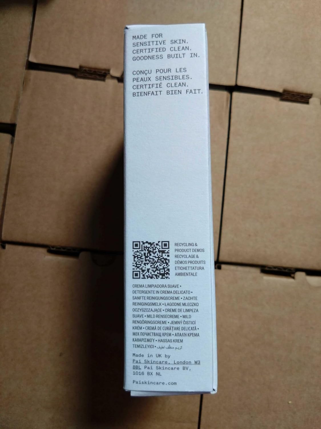 Pai Skincare - Middlemist Seven Organic Camellia + Rose Gentle Cream Cleanser | Natural, Vegan, Sensitive Skincare (5 Oz | 150 Ml) : Beauty & Personal Care
