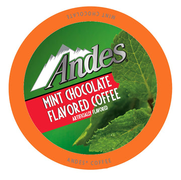 Andes Mints Coffee Chocolate Mint Peppermint Coffee Pods for Keurig K-Cup Brewers, 40 Count