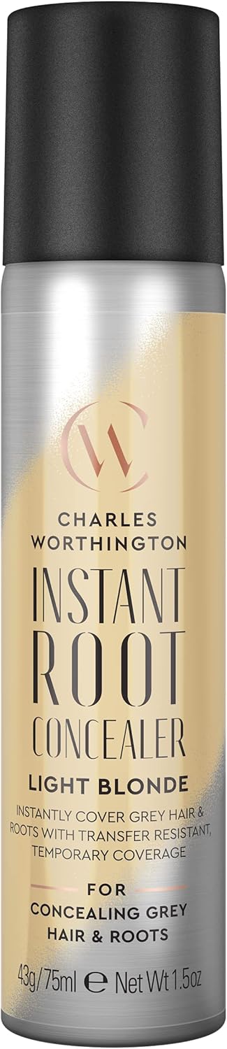 Charles Worthington Instant Root Conceal Spray - Light Blonde
