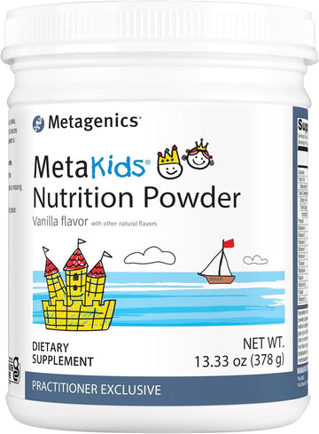 Metagenics Metakids Nutrition Powder - Nutritional Support For Children’S Health* - Vanilla - 13.33 Oz - 14 Servings