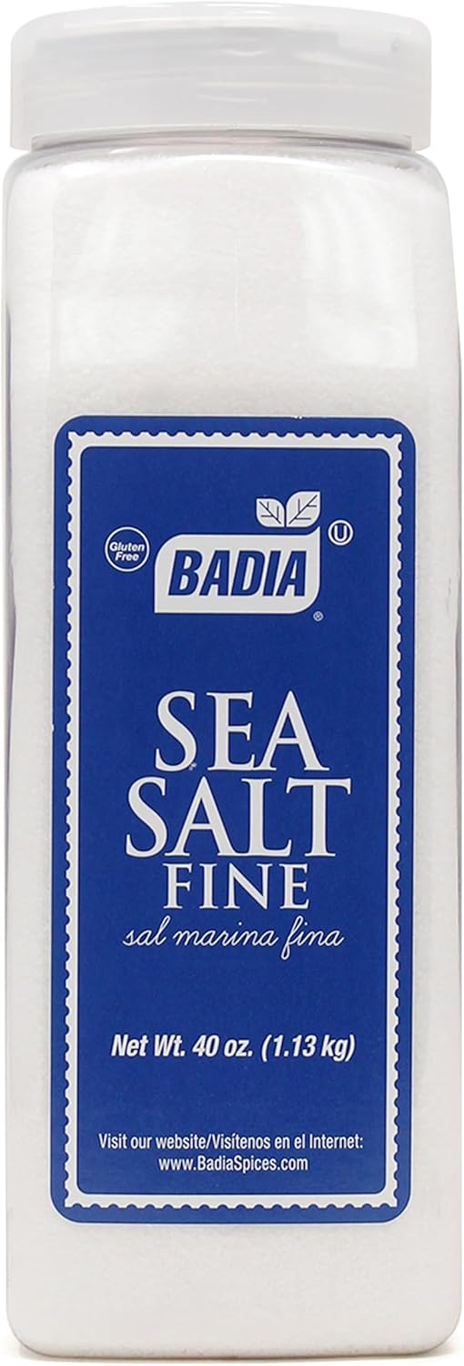 Badia Sea Salt Fine 40 Oz 1.13Kg