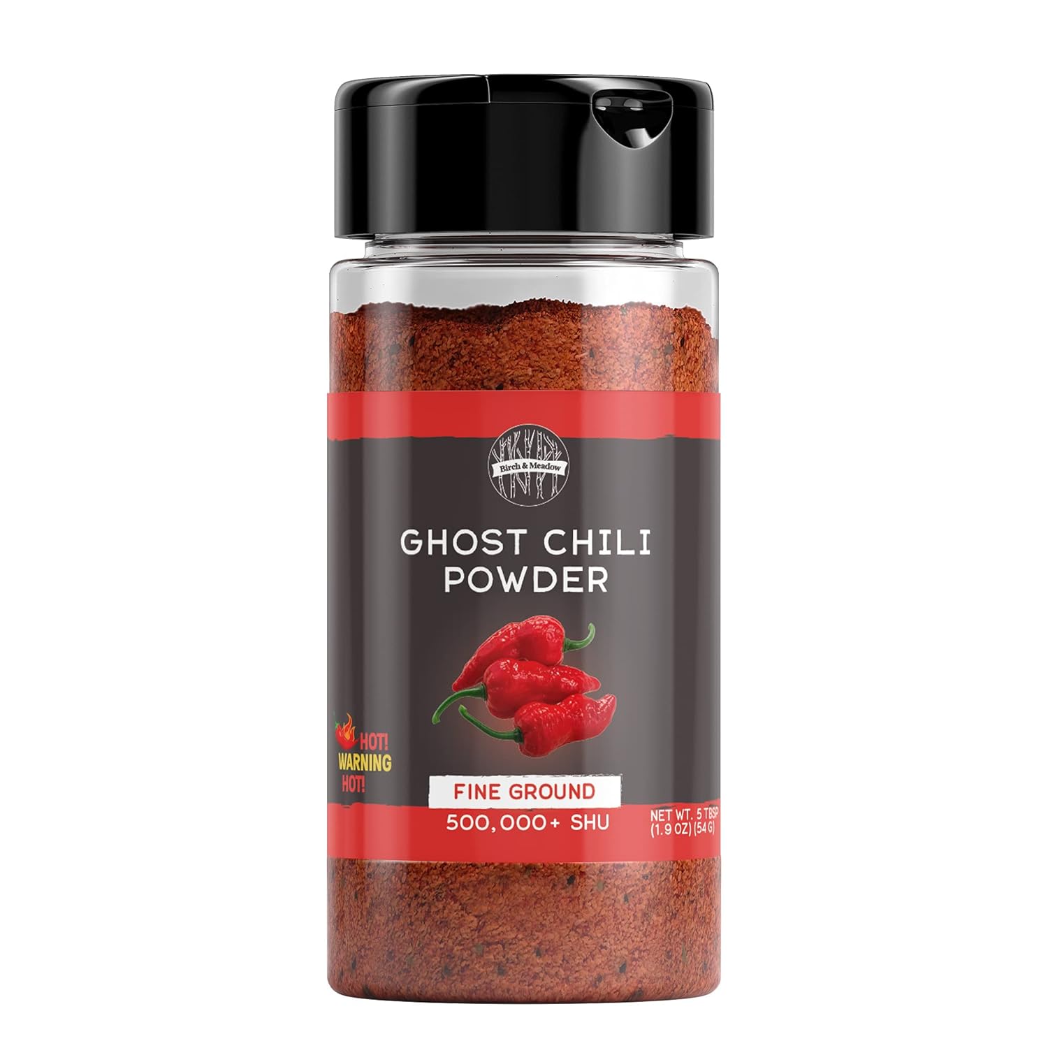Birch & Meadow 5 Tbsp of Ground Ghost Chile Peppers, 500,000+ SHU, Sauces, Salsa