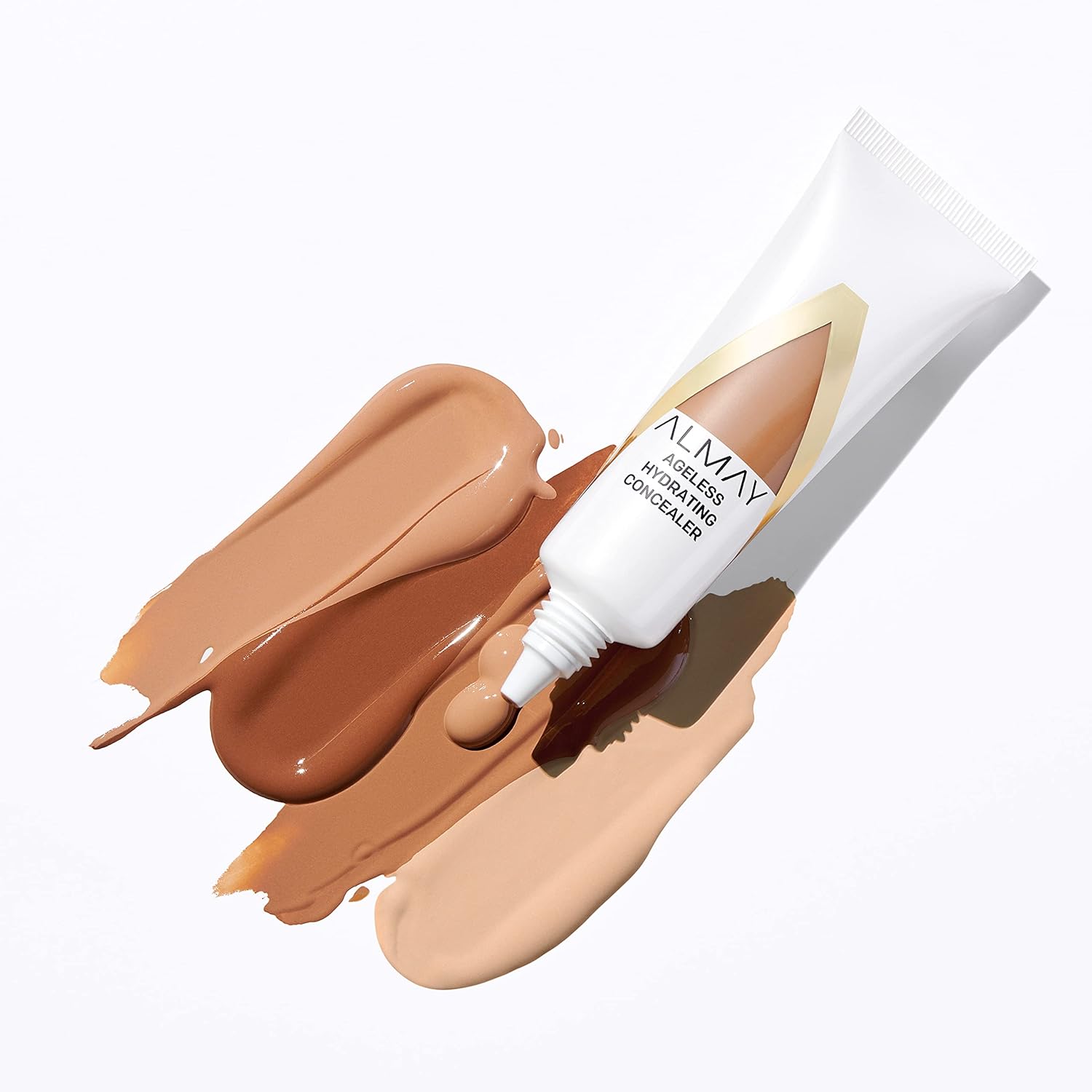 Almay Anti-Aging Concealer, Face Makeup With Hyaluronic Acid, Niacinamide, Vitamin C & E, Hypoallergenic-Fragrance Free, 030 Medium, 0.37 Fl Oz : Beauty & Personal Care