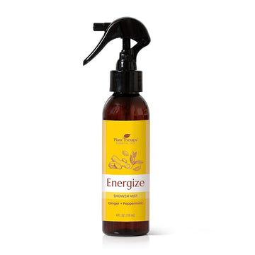 Plant Therapy Energize Shower Steamer Mist 4 Oz Aromatherapy Spray For Energy, Made With Pure & Natural Essential Oils, Invigorating & Energizing Aroma, Great For Morning Showers, Made In Usa