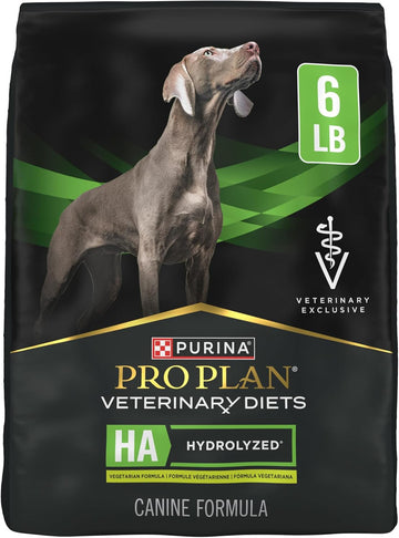 Purina Ha Hydrolyzed Protein Dog Food Dry Vegetarian Formula - 6 Lb. Bag