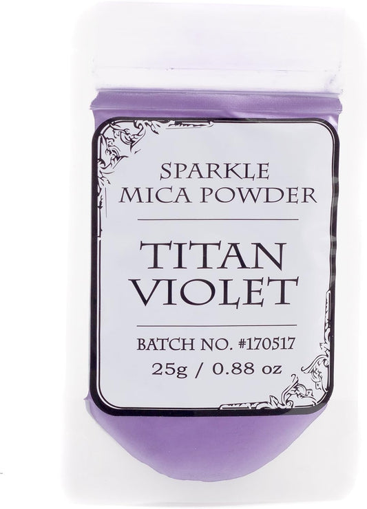 Mystic Moments | Titan Violet Sparkle Mica 50g Vegan GMO Free