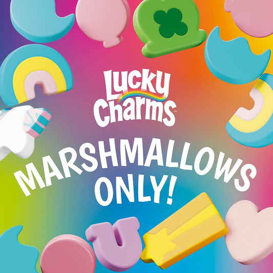 Lucky Charms Just Magical Marshmallows, Limited Edition Snacks, Dessert Ingredient And Topping, 4 Oz