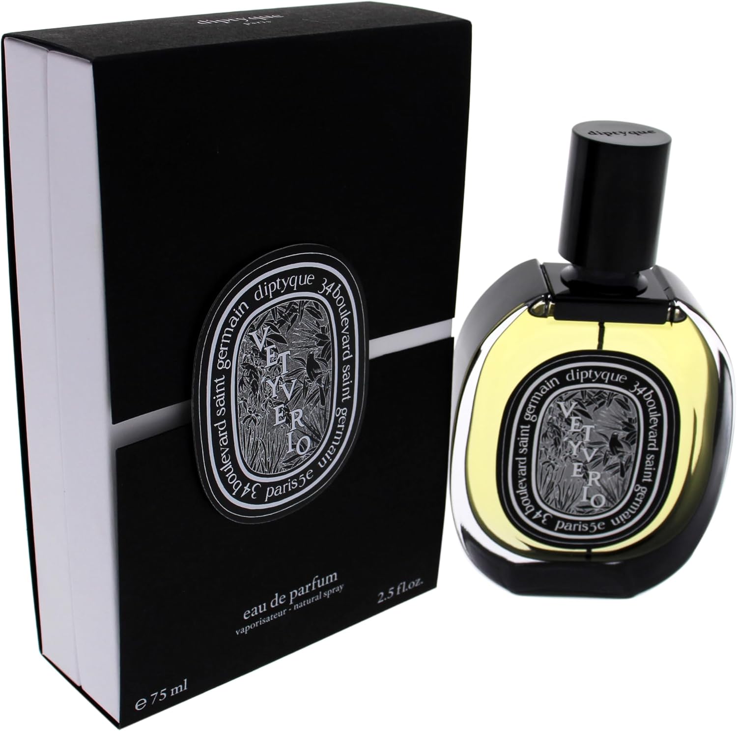 Diptyque Vetyverio Eau De Parfum 75 Ml