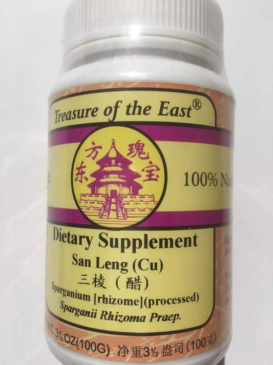 Treasure Of The East, Sparganium Rhizome - San Leng (Cu Zhi) (5:1 Concentrated Herbal Extract Granules, 100G) : Health & Household