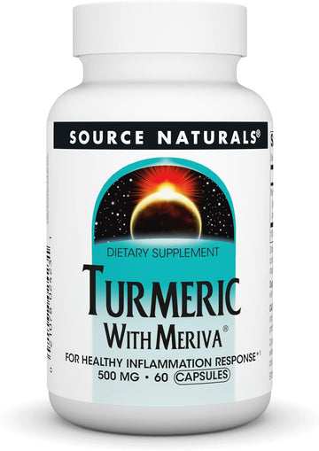 Source Naturals Turmeric With Meriva For Healthy Inflammatory Response* - 500Mg, 60 Capsules