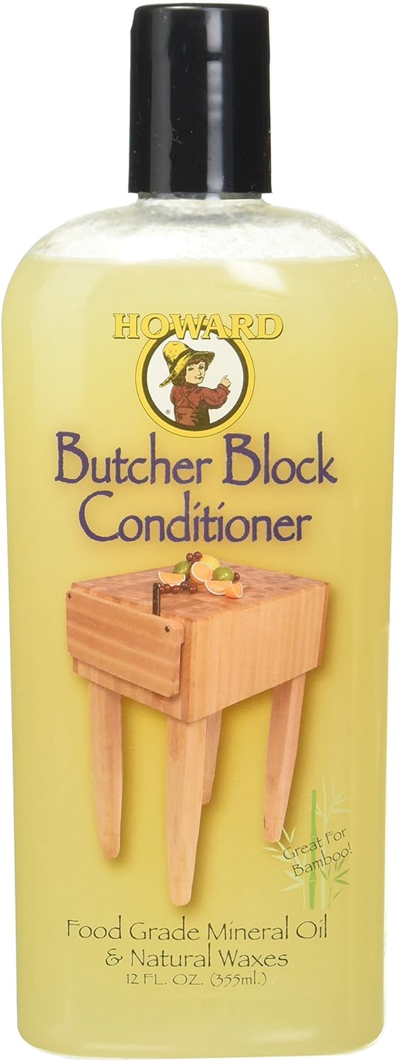 Howard Products Butcher Block Conditioner : Health & Household