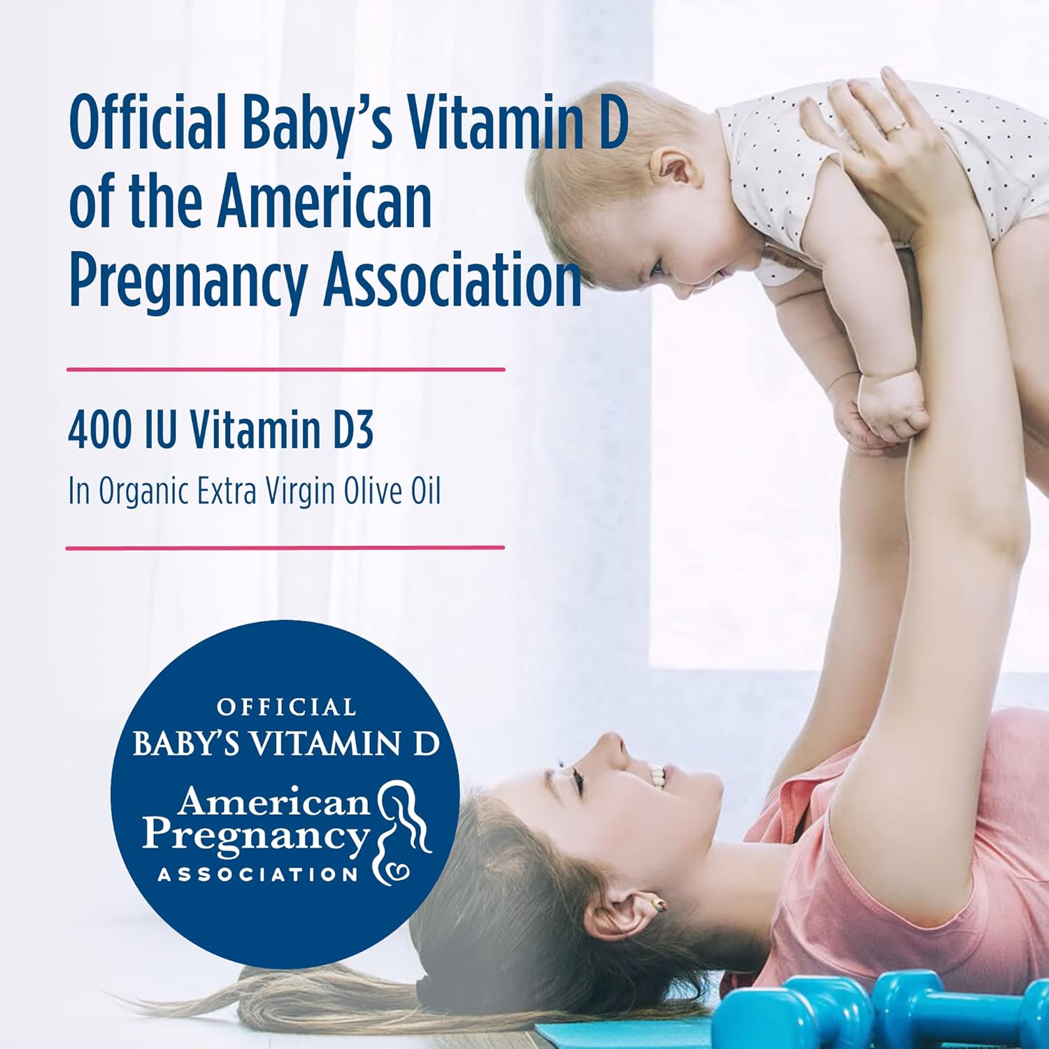 Nordic Naturals Baby'S Vitamin D3, Unflavored - 400 Iu Vitamin D3 - 0.37 Oz - Healthy Bones, Immune System Support, Normal Sleep Rhythms - Non-Gmo, Certified Vegetarian - 365 Servings, 0.37 Fl Oz (Pack Of 1)