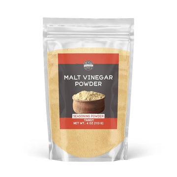 Birch & Meadow Malt Vinegar Powder, Tangy & Sweet Flavor, Dissolves Easily (4 Ounce)