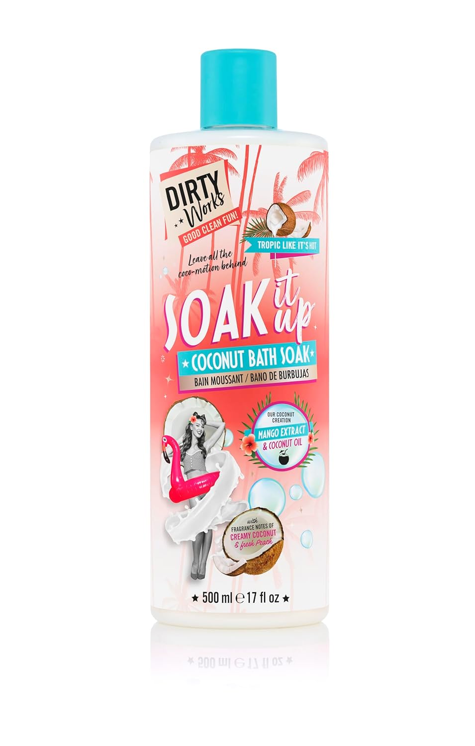 Tropic Like It'S Hot Soak It Up Coconut Bath Soak 500Ml