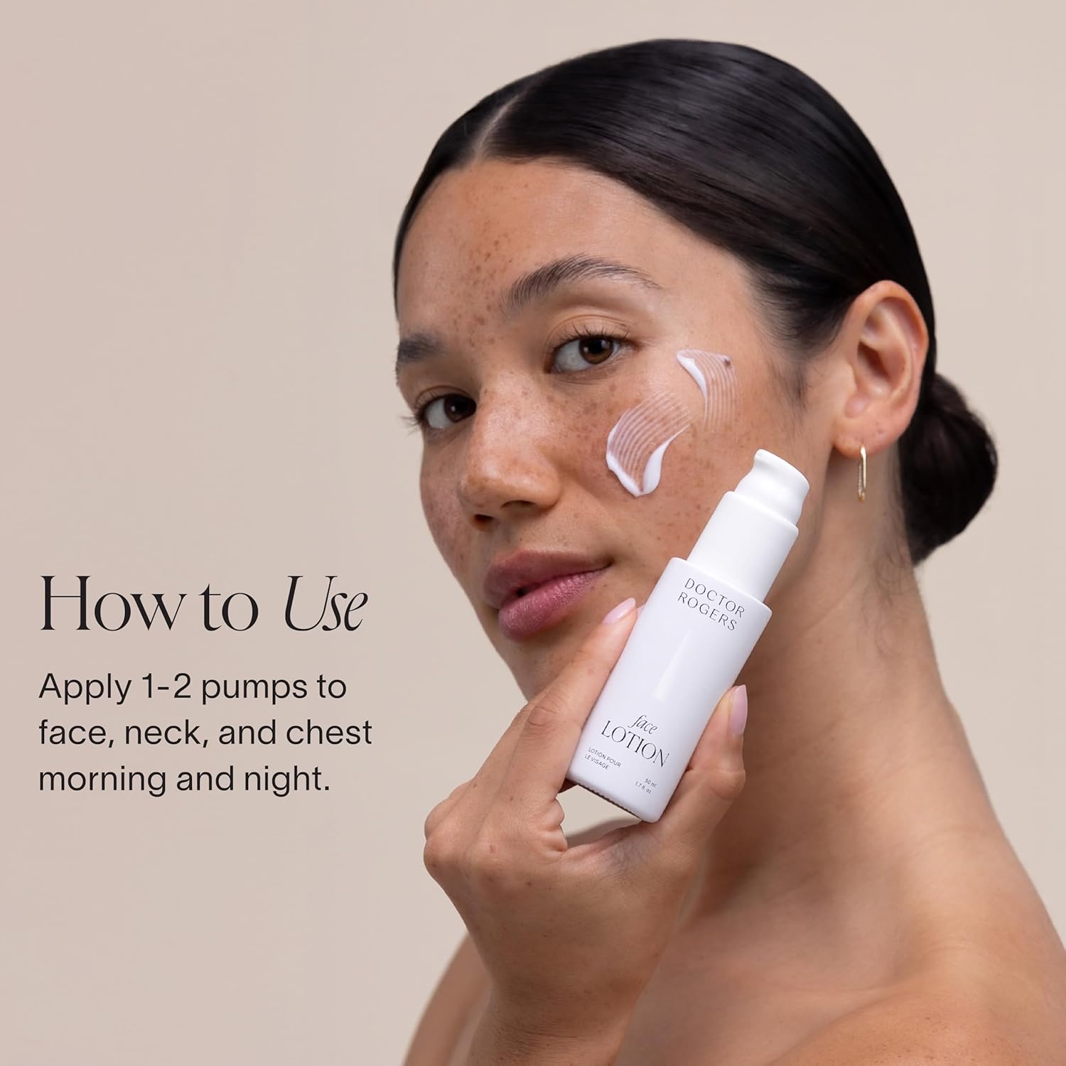 Doctor Rogers Face Lotion. Unscented Moisturizing Lotion For Sensitive Skin. Lightweight Hydration. Moisturize & Strengthen Skin, Fragrance & Paraben Free 1.7 Ounce (50Ml) : Beauty & Personal Care