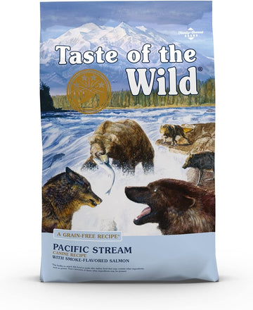 Taste Of The Wild Pacific Stream Grain-Free Dry Dog Food With Smoke-Flavored Salmon 28Lb