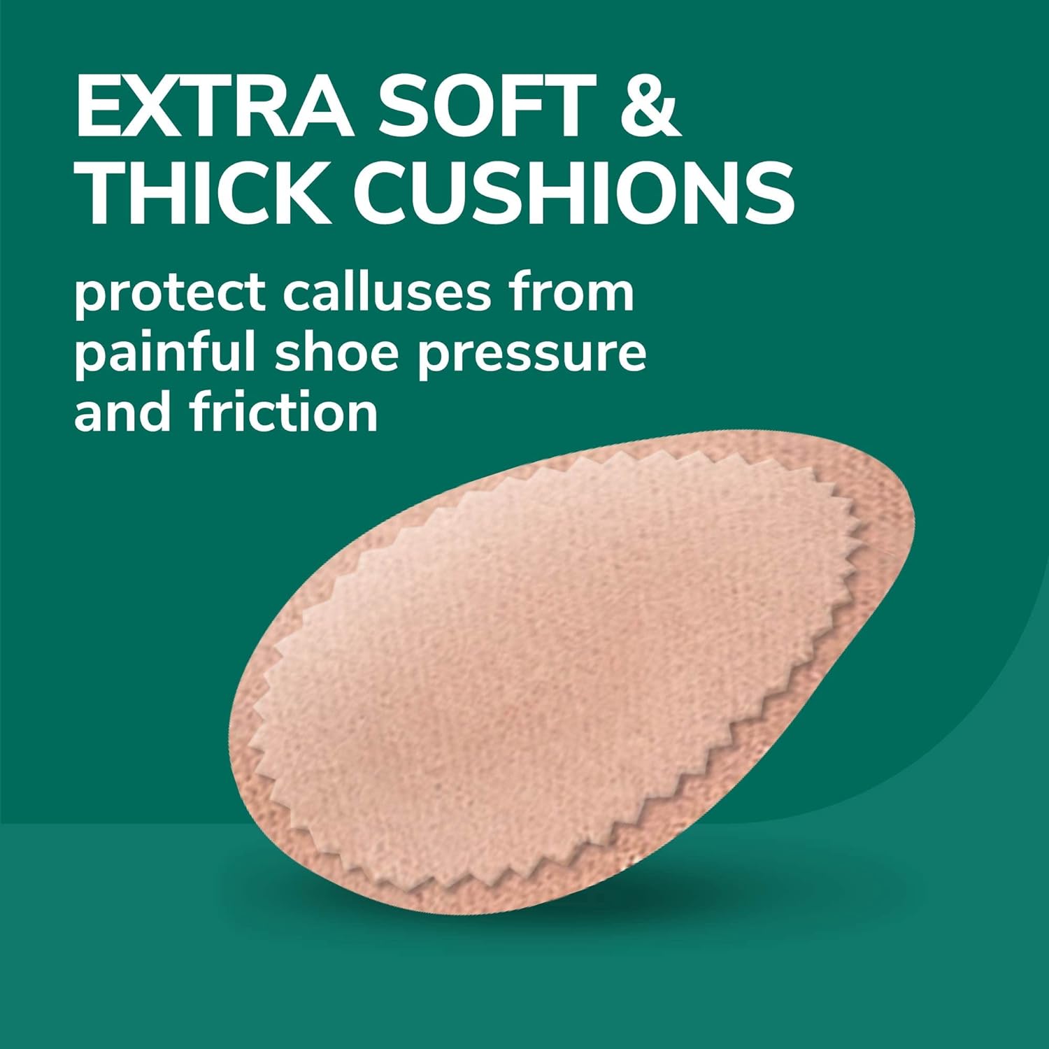 Dr. Scholl's EXTRA THICK CALLUS REMOVER, 4ct // Helps Soften Hard Calluses and Cushions for All-Day Pain Relief : Health & Household