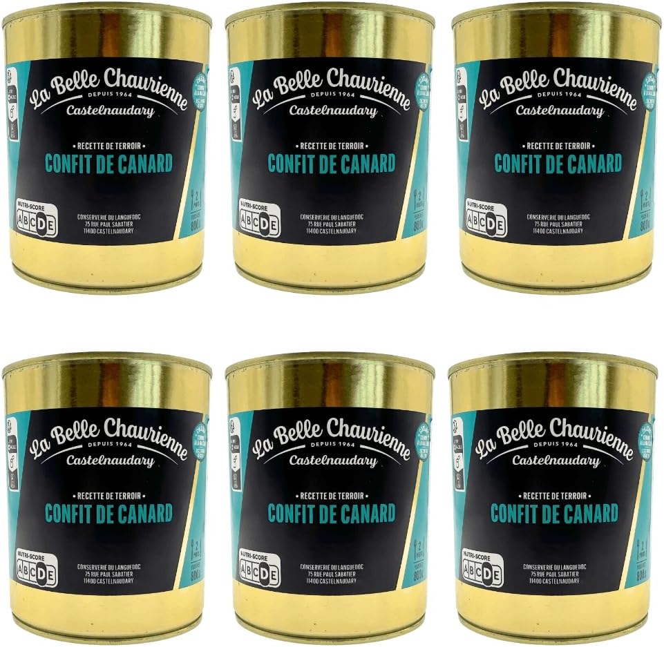 La Belle Chaurienne Confit Duck Legs 800G X 6