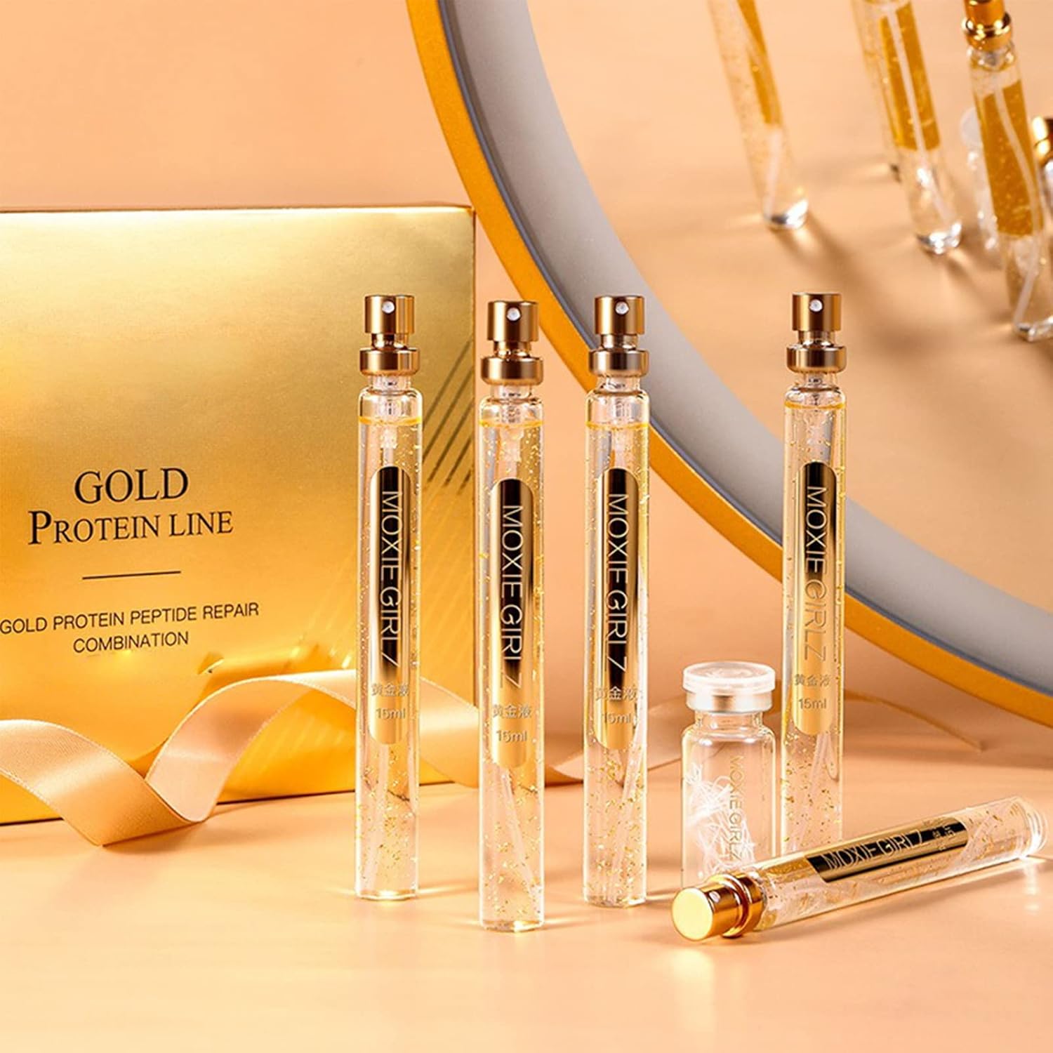 Instalift Protein Thread Lifting Set, Soluble Protein Thread and Nano Gold Essence Combination, Protein Threads Absorbable Collagen Thread for Face Lift, Smoothes Fine Lines (3 sets+9 Protein Thread) : Amazon.co.uk: Beauty