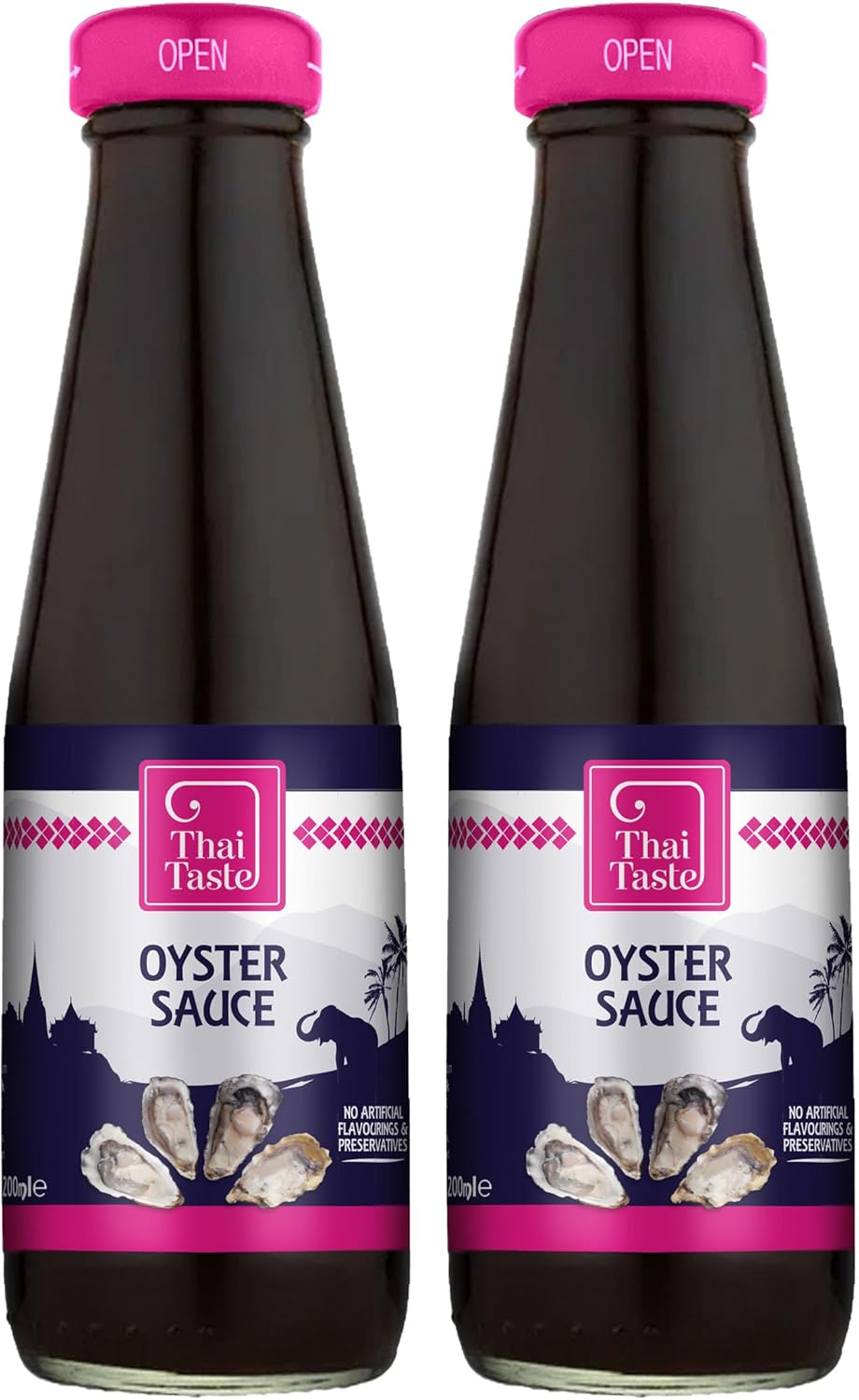 Thai Taste Oyster Sauce 200Ml - Pack Of 2